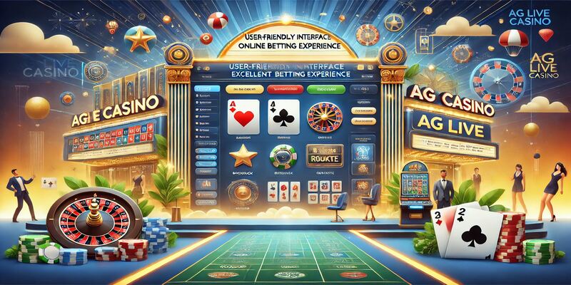 Trải nghiệm cá cược trực tuyến tuyệt vời với AG Live Casino